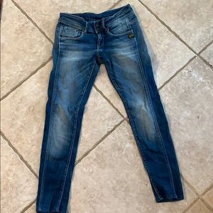 GStar women’s skinny jeans size 26